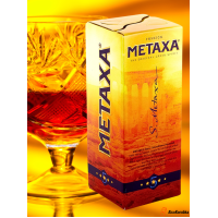 Бренди Metaxa 3 литра Tetra Pak