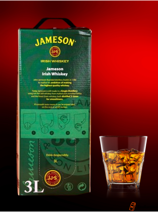 Виски Jameson 3 л Тетрапак